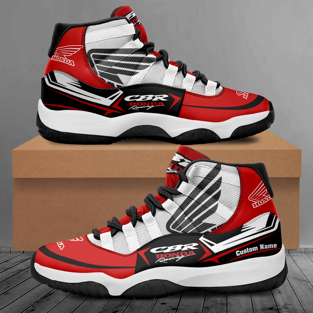 Custom Honda Cbr Vintage Sneakers – Add Any Logo Or Car Model