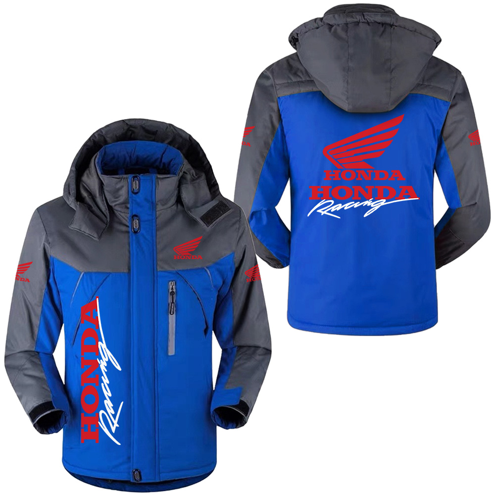 Custom Honda Windbreaker Ski Jacket With Name & Logo Options V2