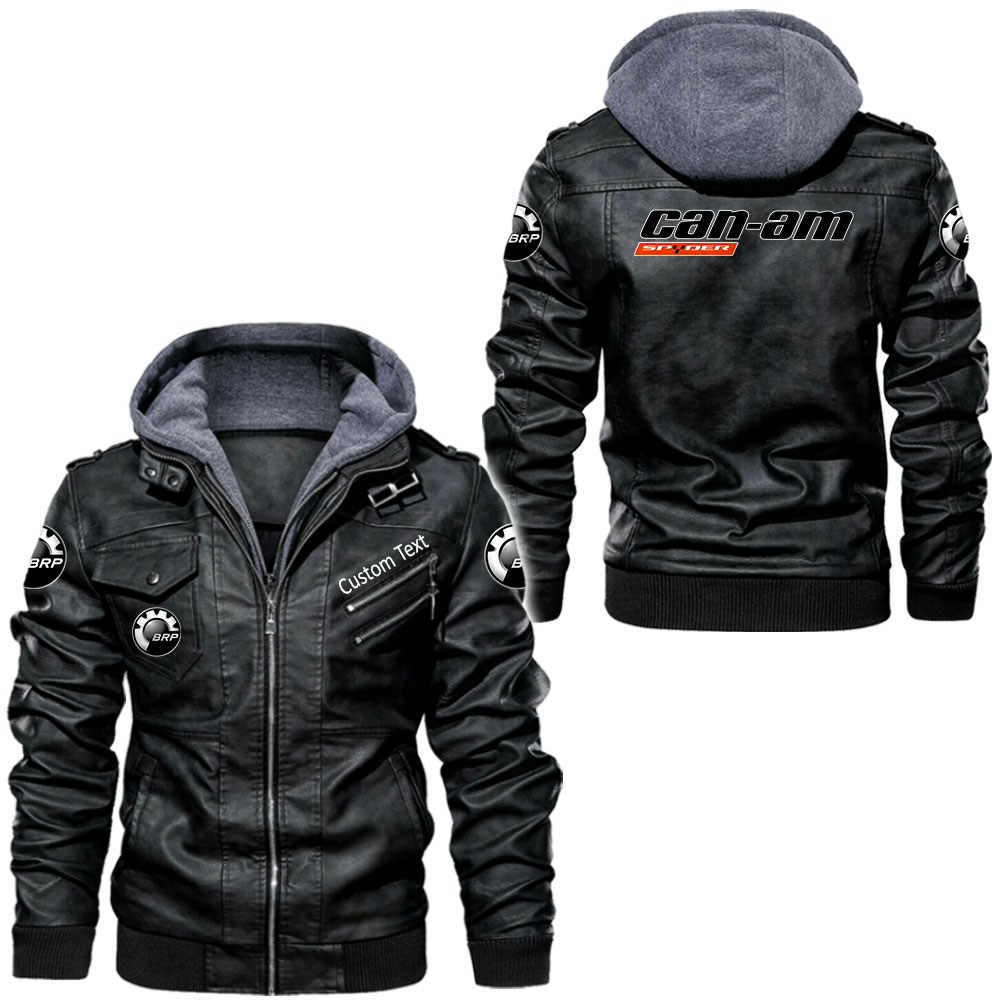 Custom Leather Jacket For Can-Am Spyder Or Any Vehicle Brand