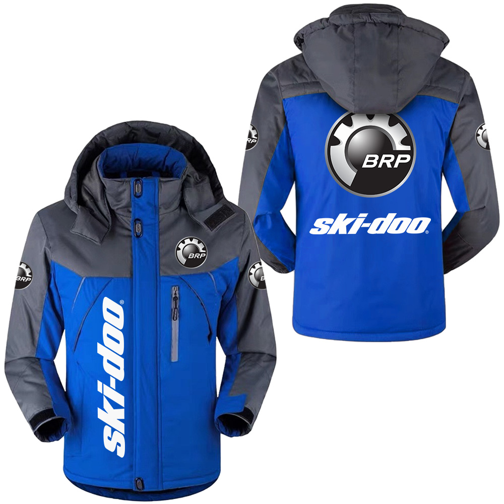 Custom Ski-Doo Windbreaker Jacket With Name & Logo For Cars/Bikes