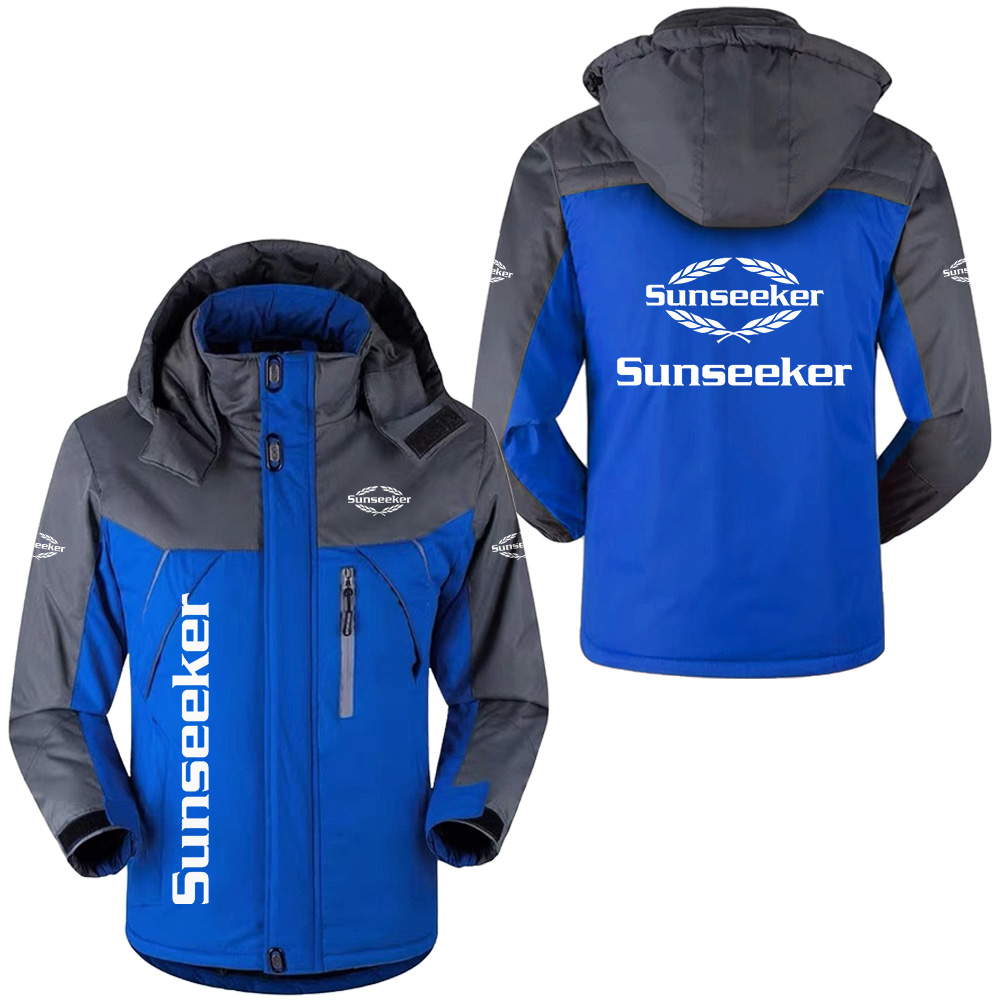 Custom Sunseeker Ski Jacket With Hood – Personalize Name & Logo