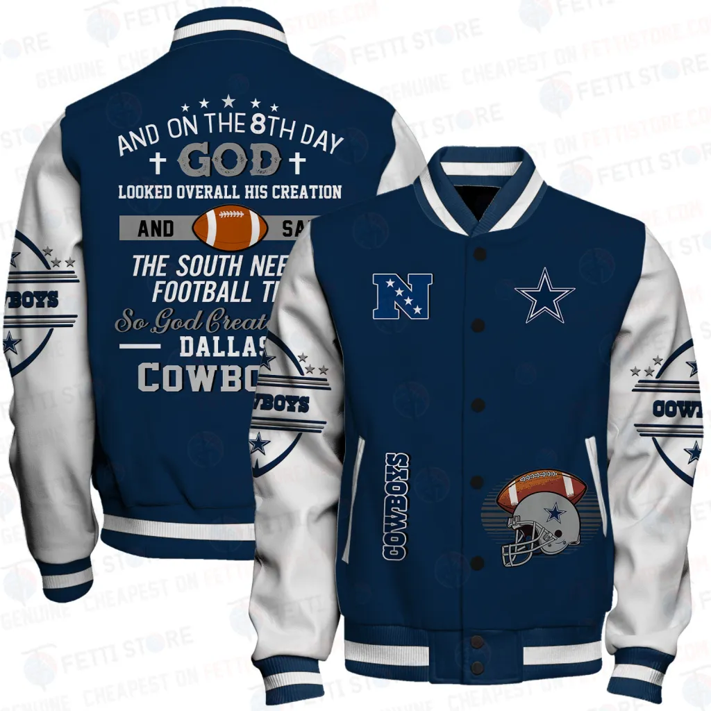 Dallas Cowboys Football Unisex Varsity Jacket