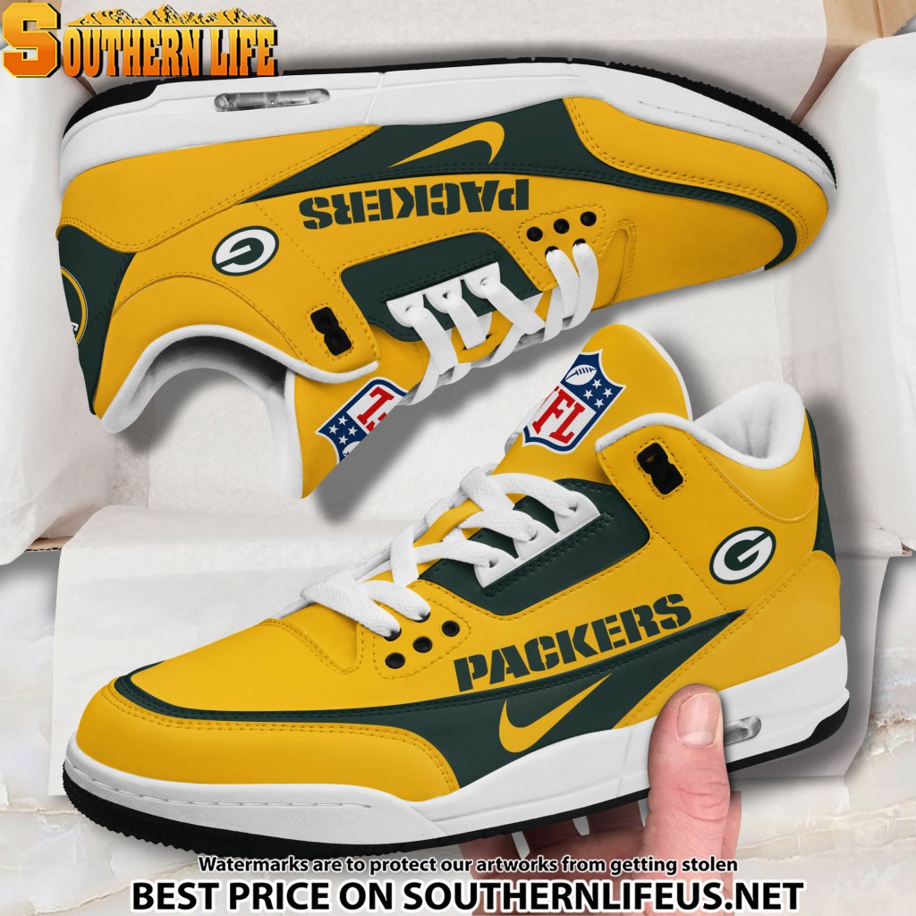 Green Bay Packers Jd3 Football Sneakers – New Sport Edition