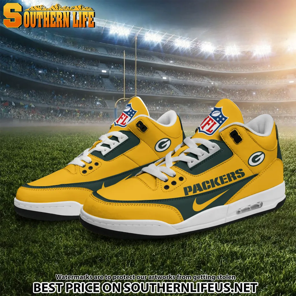 Green Bay Packers Jd3 Football Sneakers – New Sport Edition