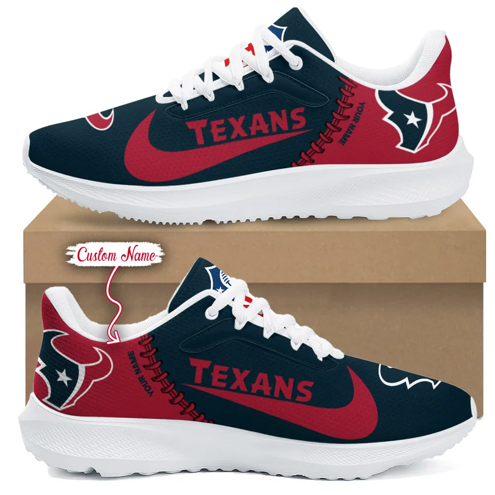 Houston Texans Lightweight Running Shoes – Patch Decor Design