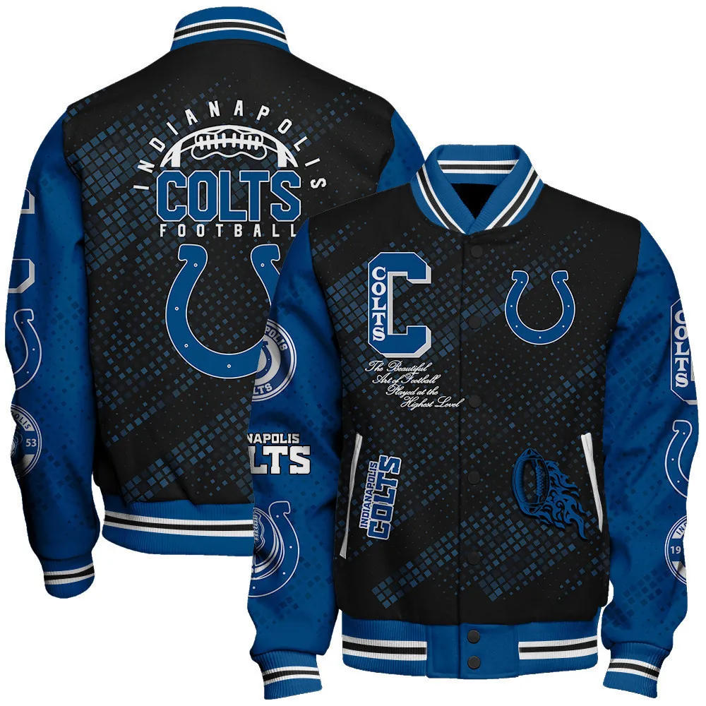 Indianapolis Colts Football Unisex Varsity Jacket