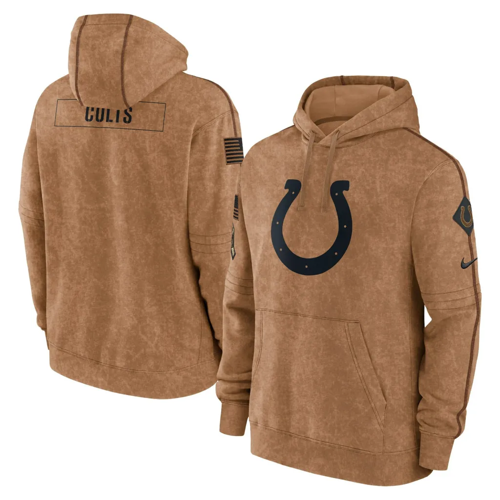 Indianapolis Colts Salute To Service Club Hoodie – Personalized Edition