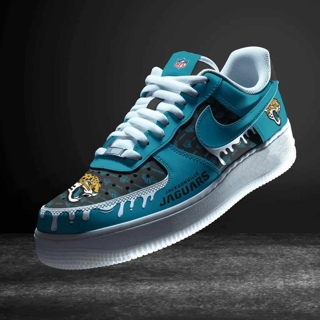 Jacksonville Jaguars Custom Af1 Sneakers