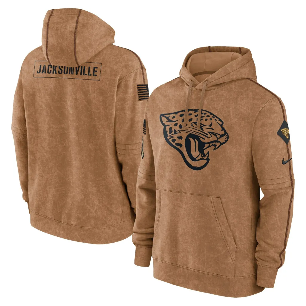 Jacksonville Jaguars Salute To Service Club Hoodie – Personalized Edition