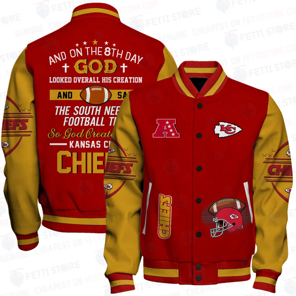 Kansas City Chiefs Football Unisex Varsity Jacket