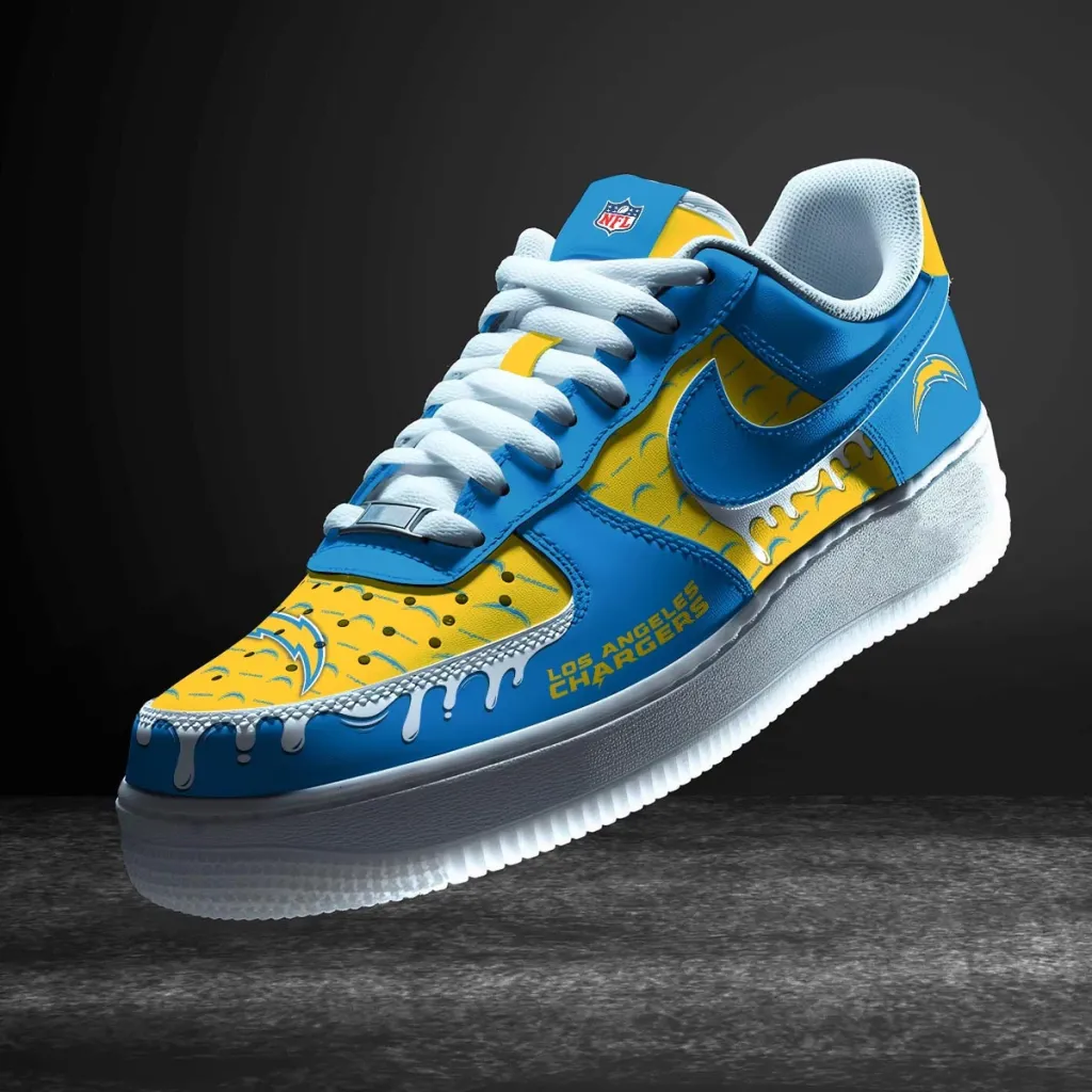 Los Angeles Chargers Custom Af1 Sneakers