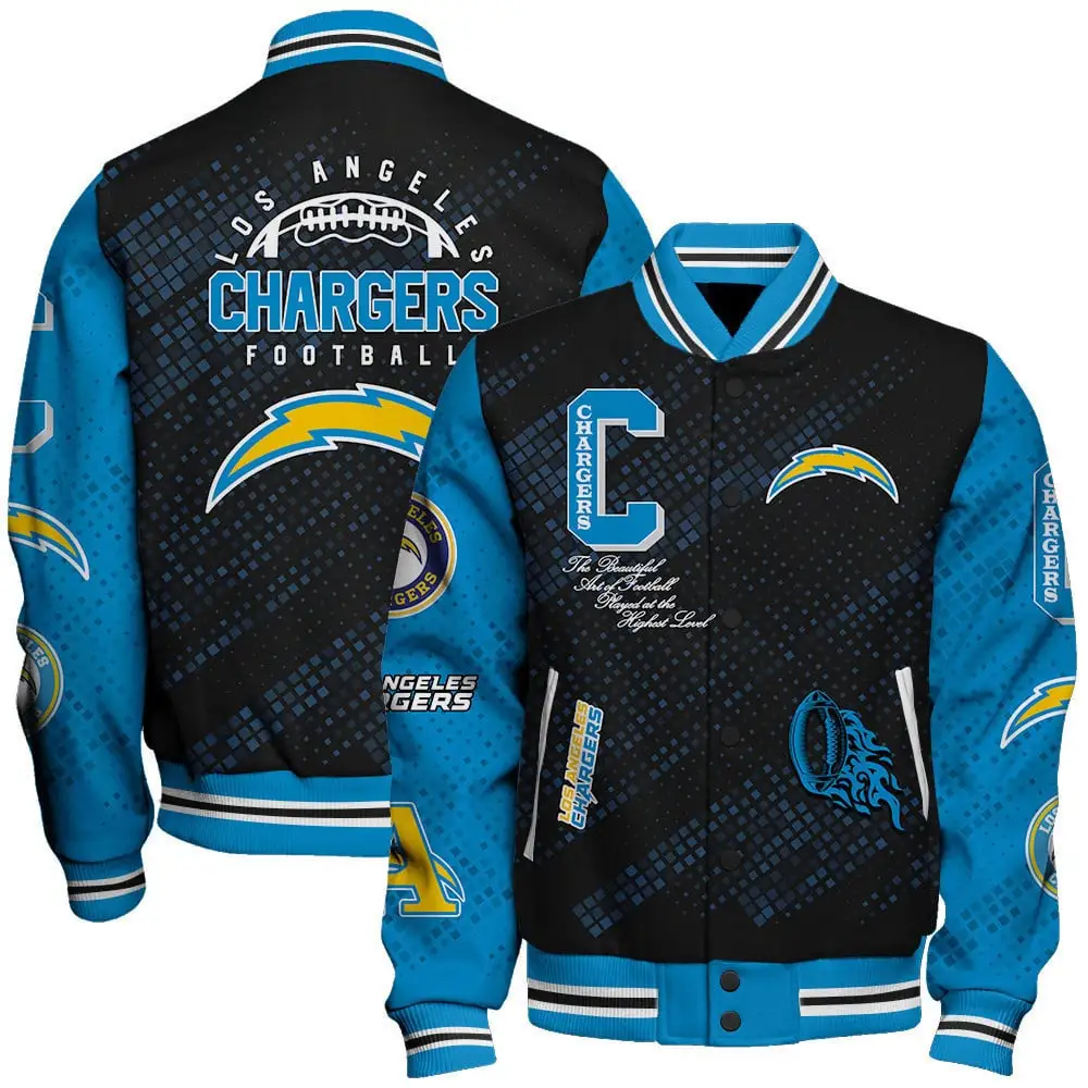 Los Angeles Chargers Football Unisex Varsity Jacket