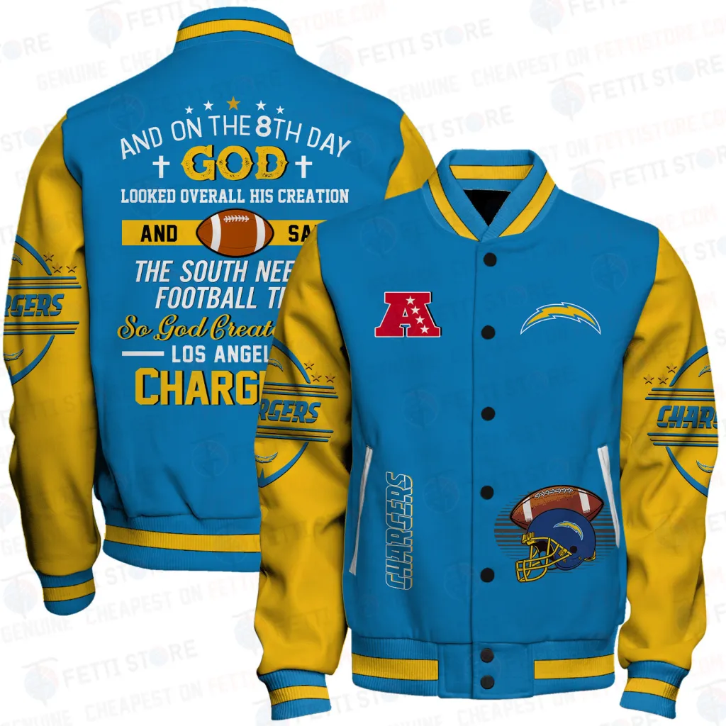 Los Angeles Chargers Football Unisex Varsity Jacket