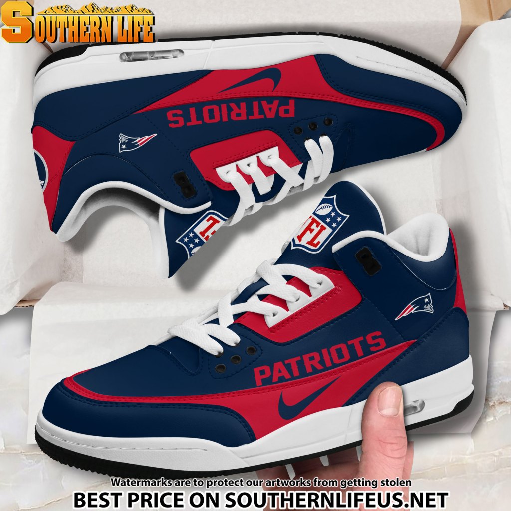 New England Patriots Jd3 Football Sneakers