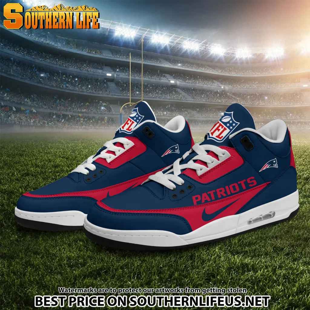 New England Patriots Jd3 Football Sneakers