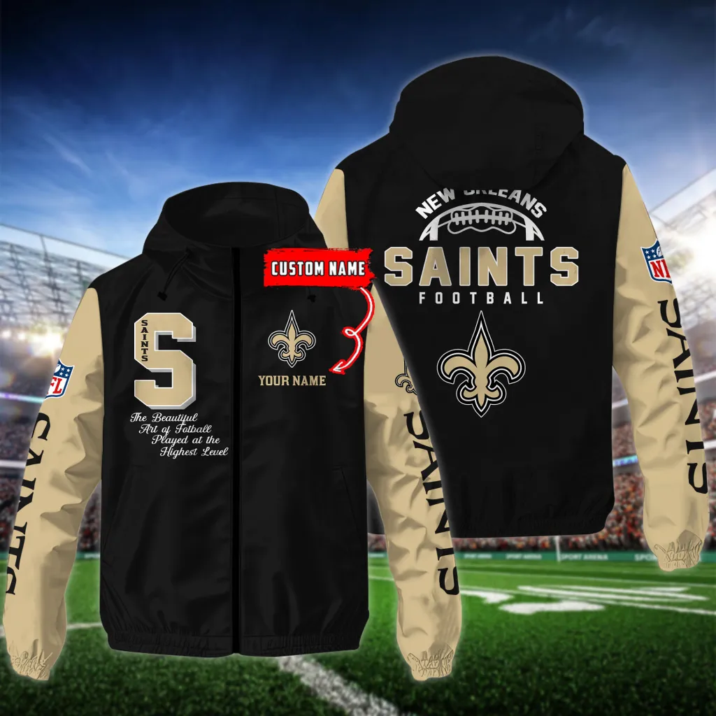 New Orleans Saints Men’s Outdoor Jacket –