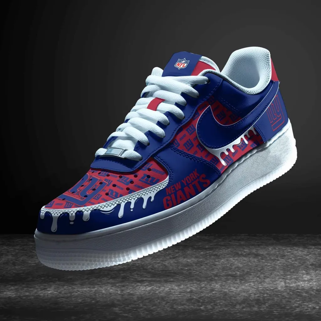 New York Giants Custom Af1 Sneakers