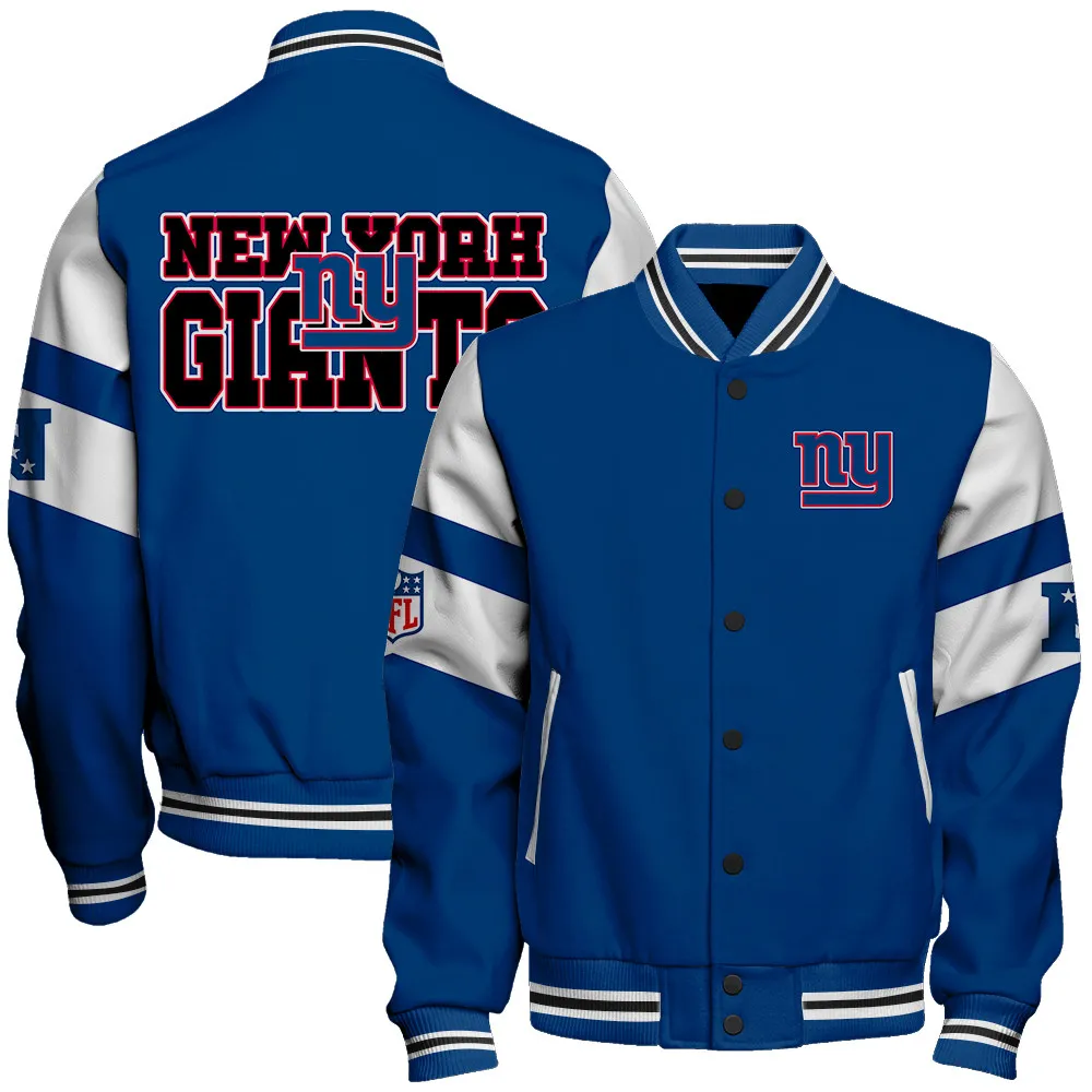 New York Giants Football Unisex Varsity Jacket