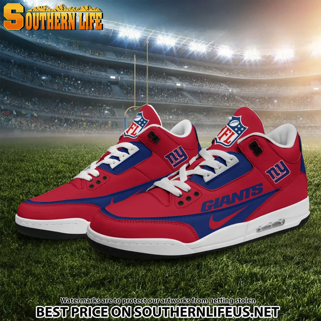 New York Giants Jd3 Football Sneakers