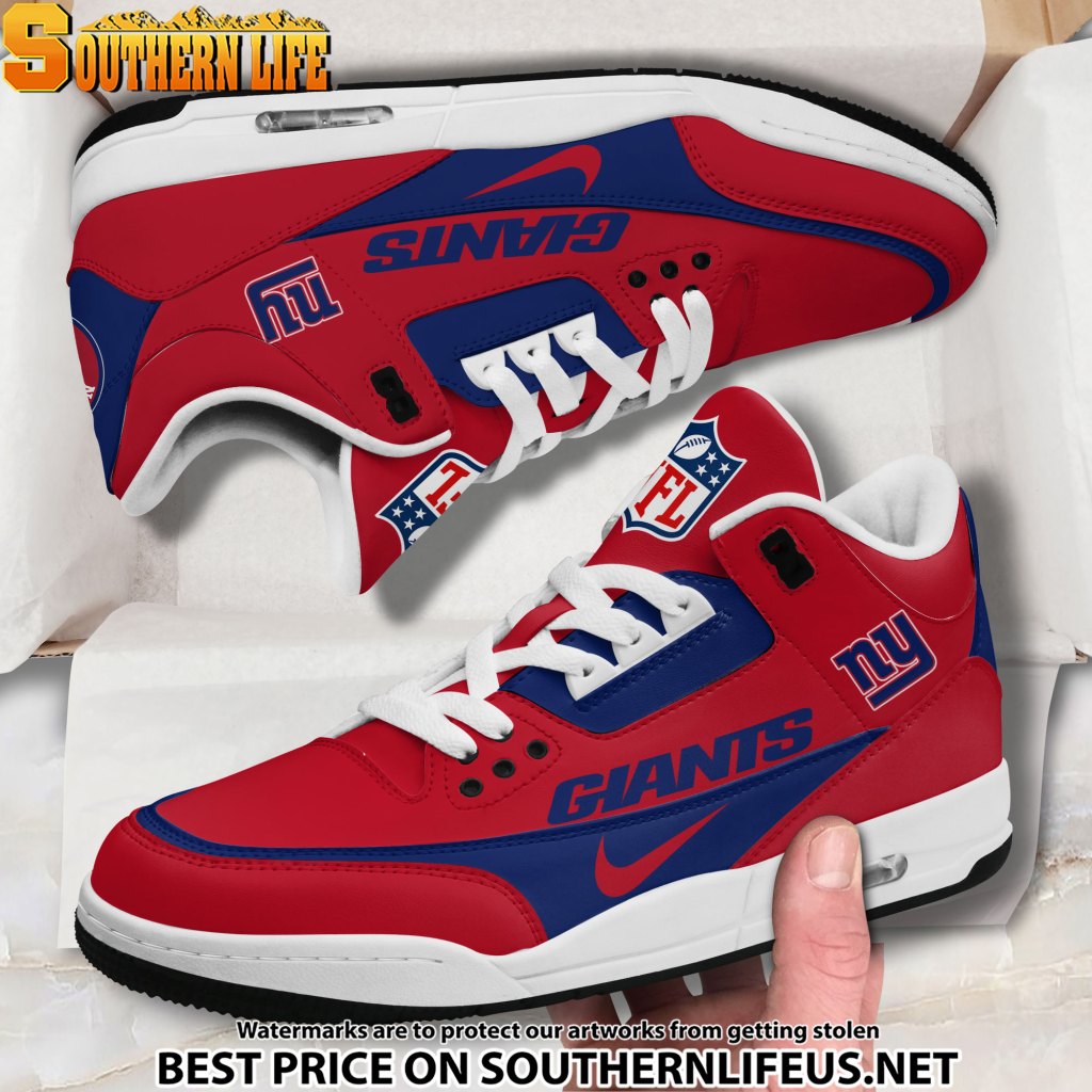 New York Giants Jd3 Football Sneakers