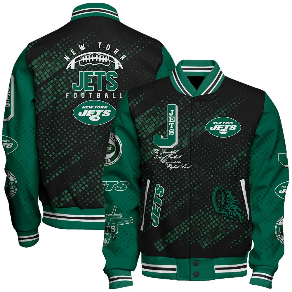 New York Jets Football Unisex Varsity Jacket