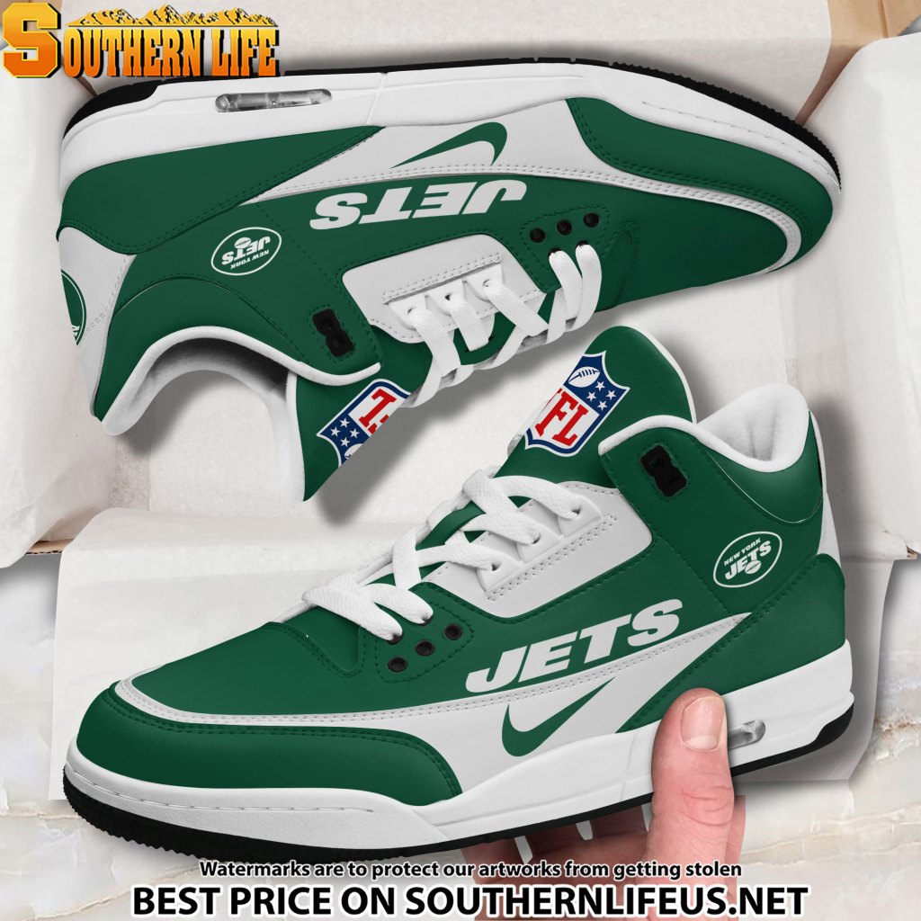 New York Jets Jd3 Football Sneakers