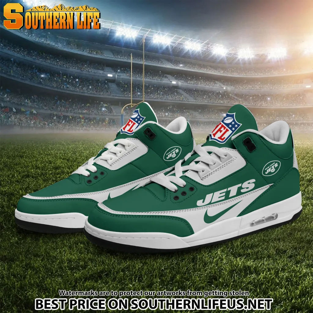 New York Jets Jd3 Football Sneakers