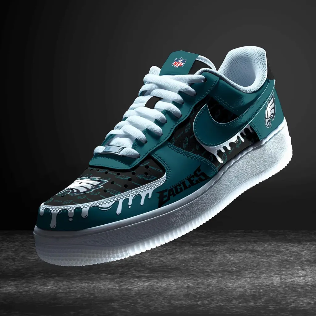 Philadelphia Eagles Custom Af1-1 Sneakers