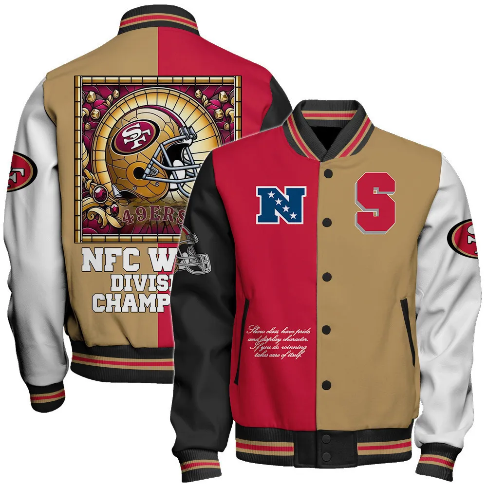 San Francisco 49Ers Football Unisex Varsity Jacket