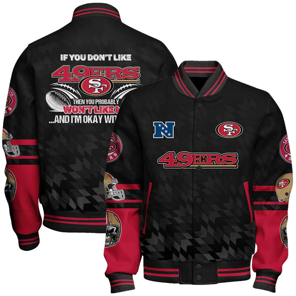 San Francisco 49Ers Football Unisex Varsity Jacket