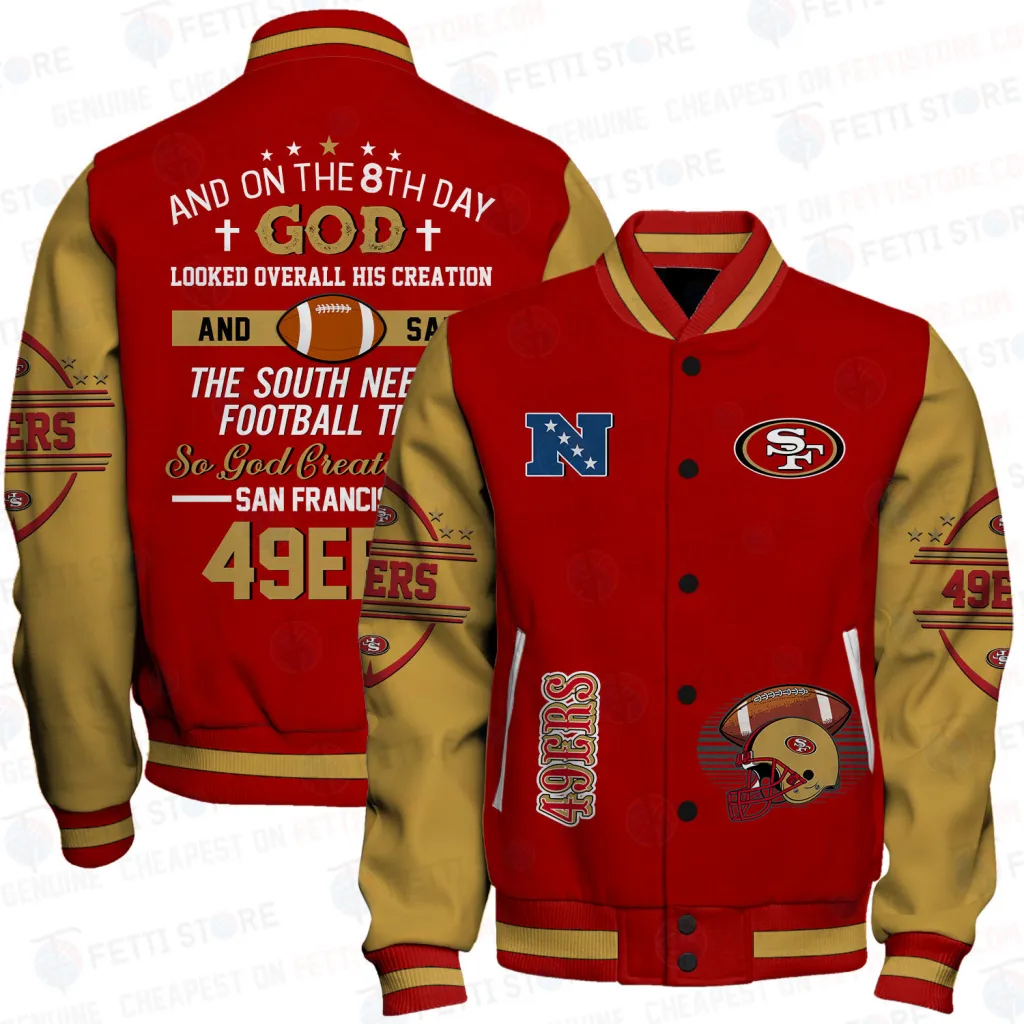 San Francisco 49Ers Football Unisex Varsity Jacket