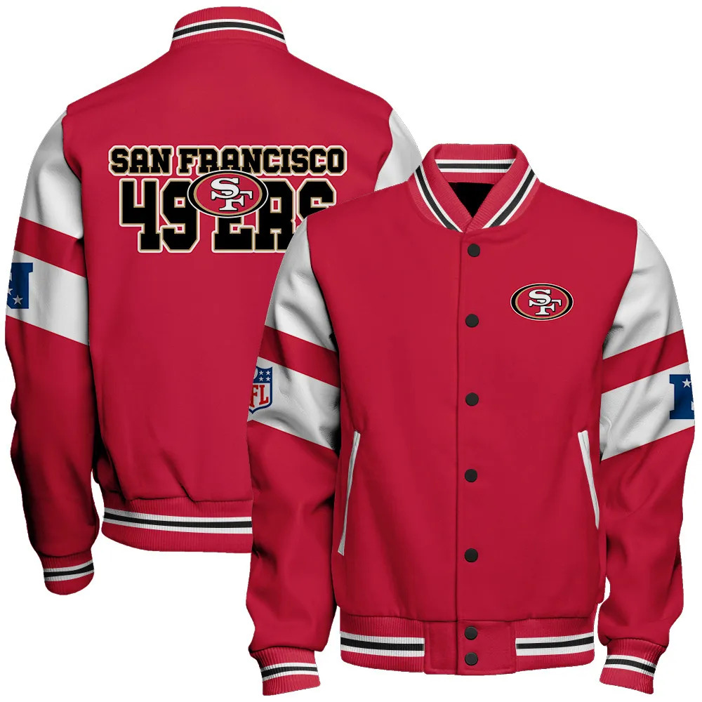 San Francisco 49Ers Football Unisex Varsity Jacket