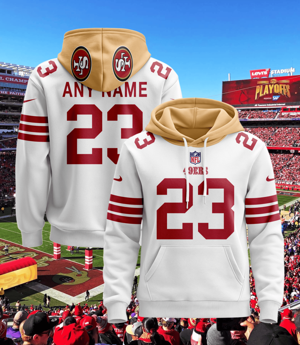 San Francisco 49Ers Personalized Football Hoodie Style Jersey