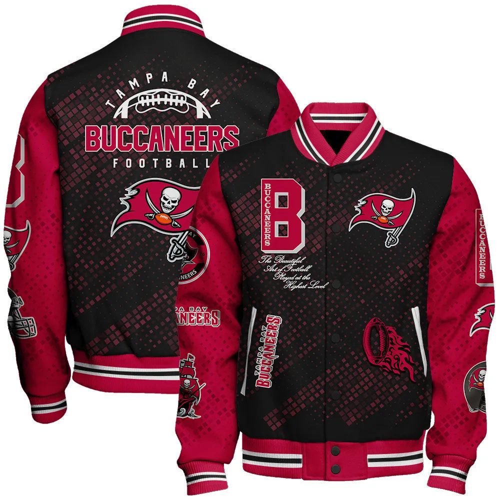 Tampa Bay Buccaneers Football Unisex Varsity Jacket