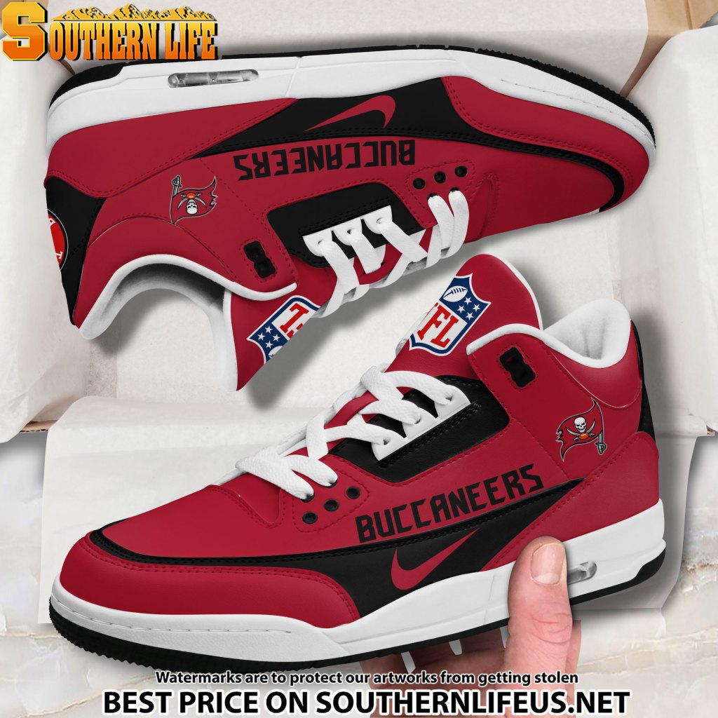 Tampa Bay Buccaneers Jd3 New Sport Football Sneakers