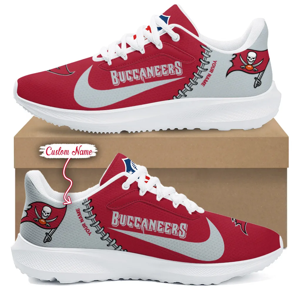 Tampa Bay Buccaneers Lightweight Running Shoes Patch Decor