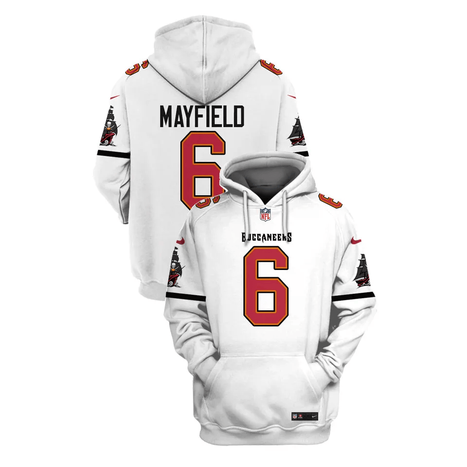 Tampa Bay Buccaneers Personalized Football Hoodie Style Jersey