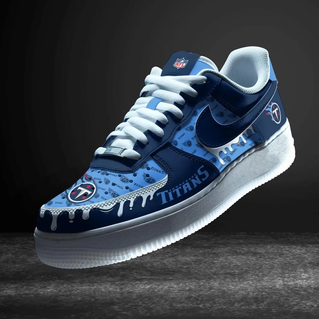 Tennessee Titans Custom Af1 Sneakers