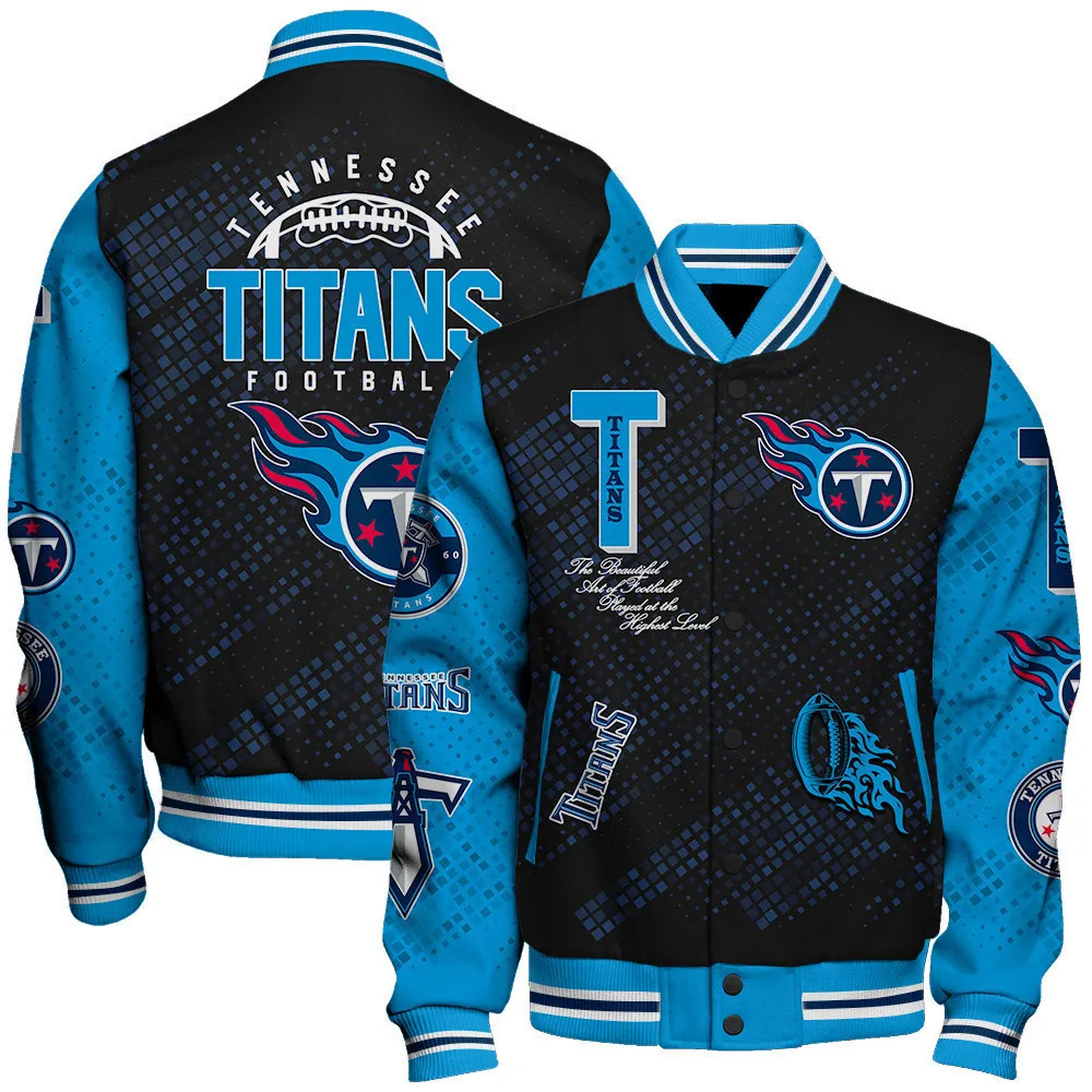 Tennessee Titans Football Unisex Varsity Jacket