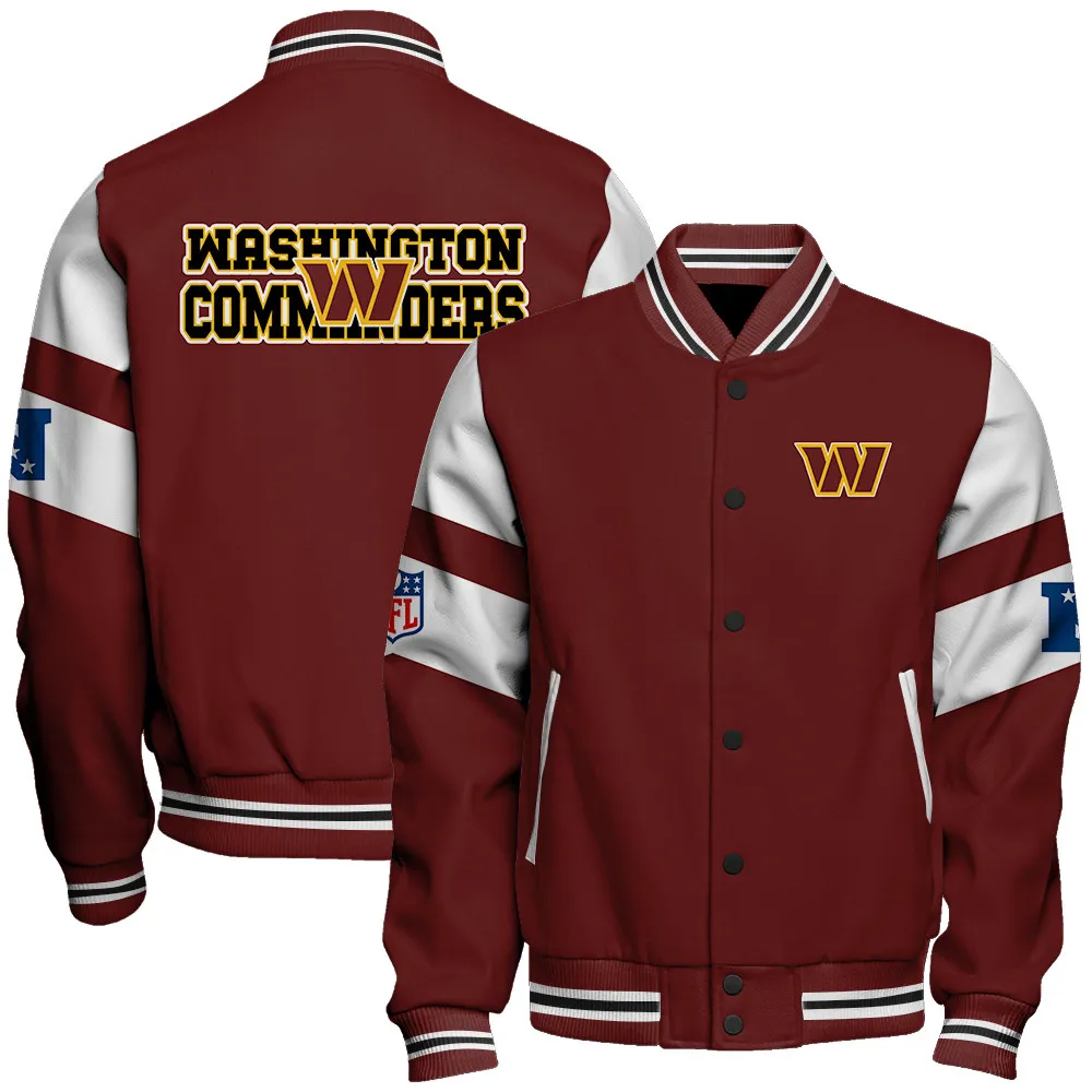 Washington Commanders Football Unisex Varsity Jacket