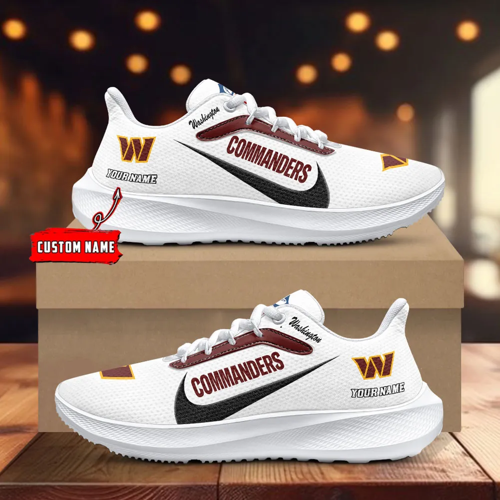 Washington Commanders Lightweight Running Shoes With Patch Design